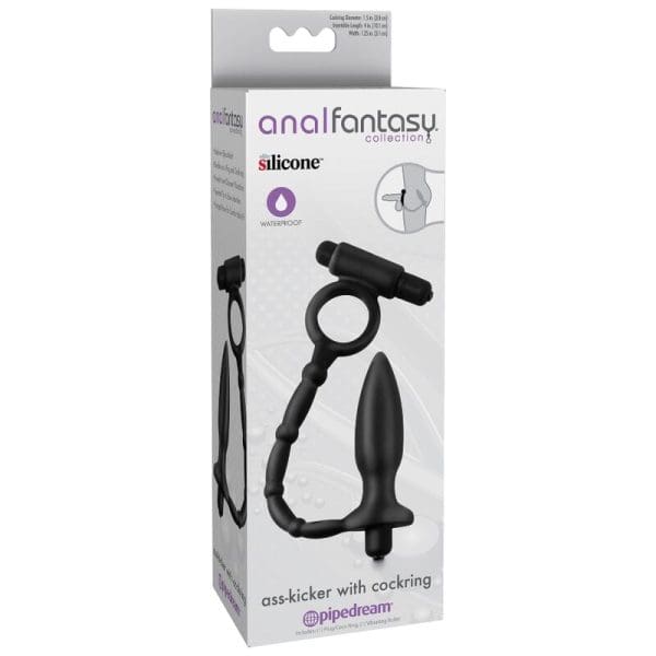 ANAL FANTASY - MINI ANAL STIMULATOR WITH RING AND VIBRATING BULLET 3